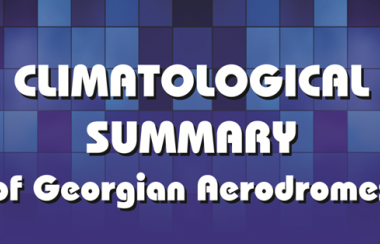 Sakaeronavigatsia published Climatological Summery of Georgian International Airports